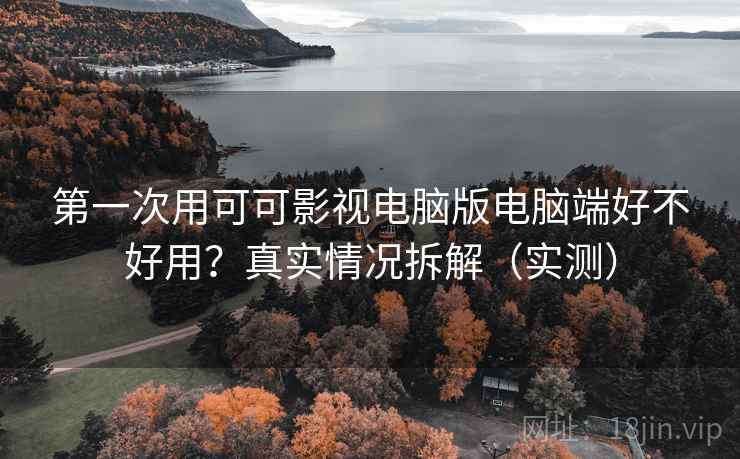 第一次用可可影视电脑版电脑端好不好用？真实情况拆解（实测）